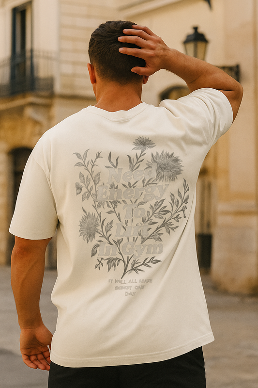 Oversized  Lift & Bloom Motivation Unisex T-Shirt