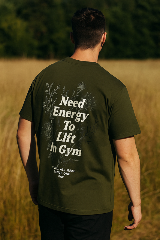 Oversized  Lift & Bloom Motivation Unisex T-Shirt