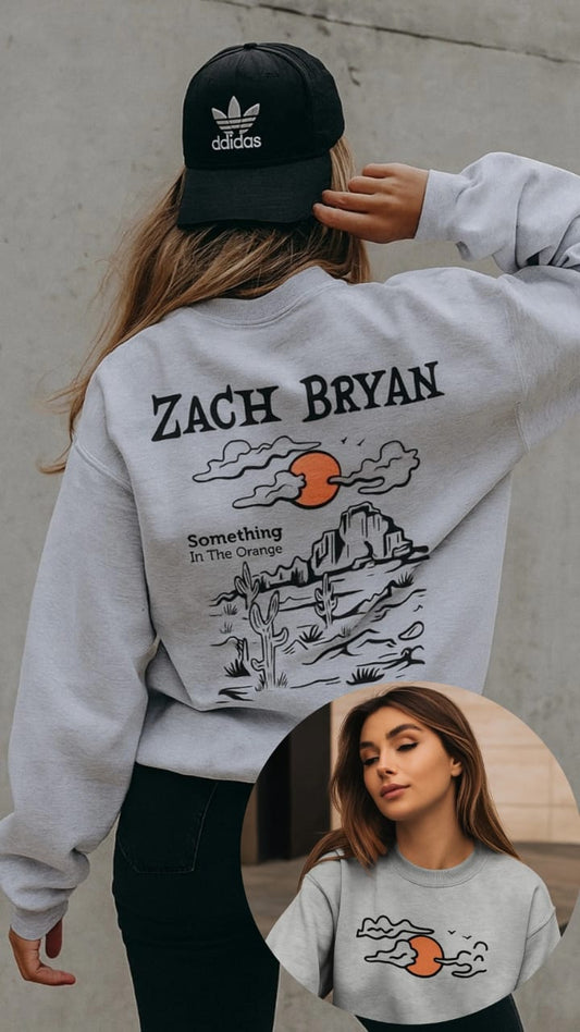 Desert In Orange  Sweatshirt