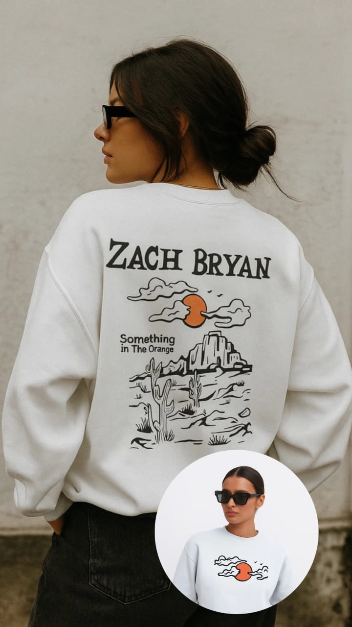 Desert In Orange  Sweatshirt